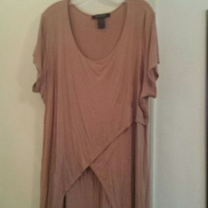 Plus Sz High- Low shirt